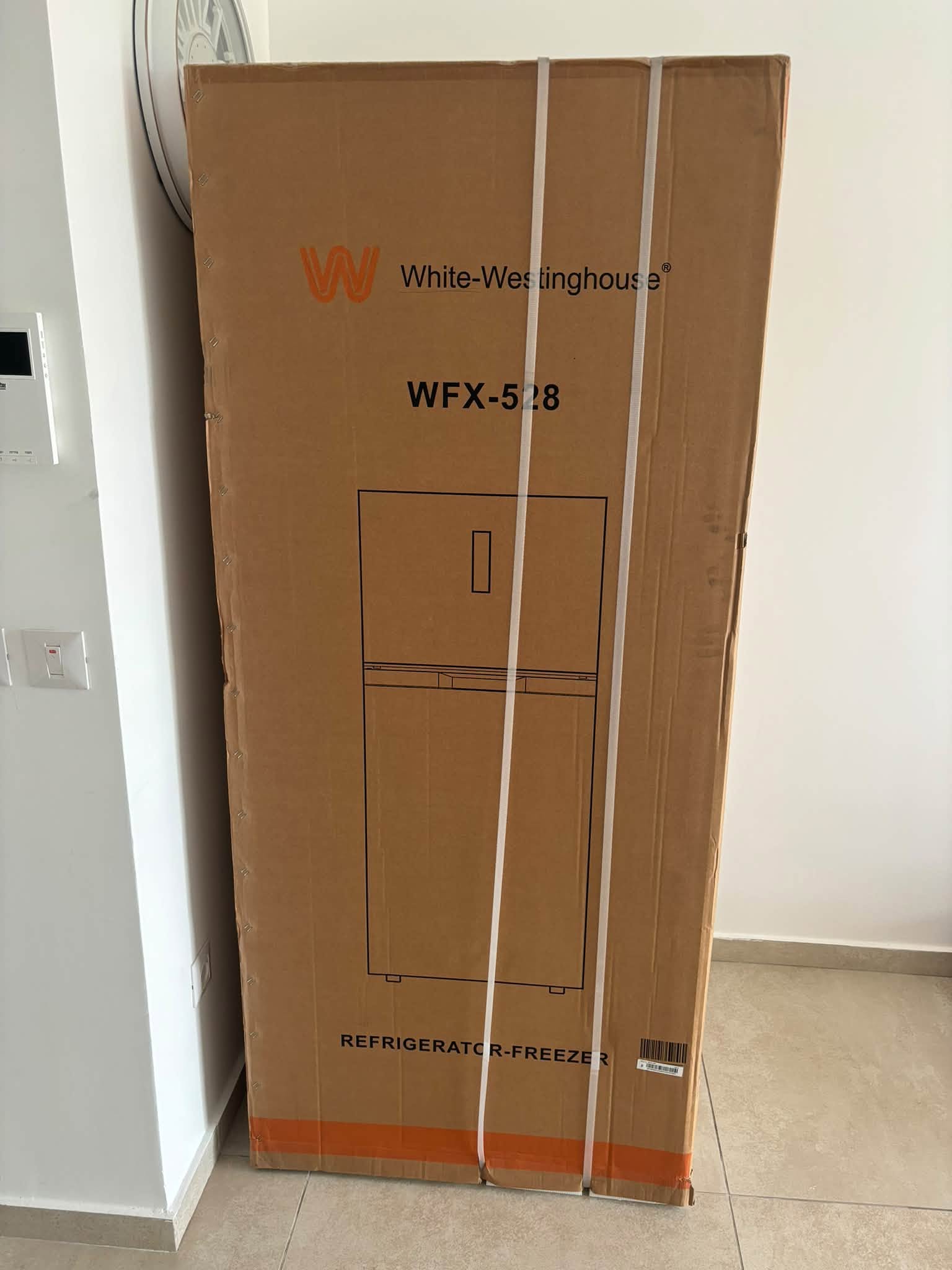 מקרר White Westinghouse אינוורטר חדש באריזה, תמונה 3