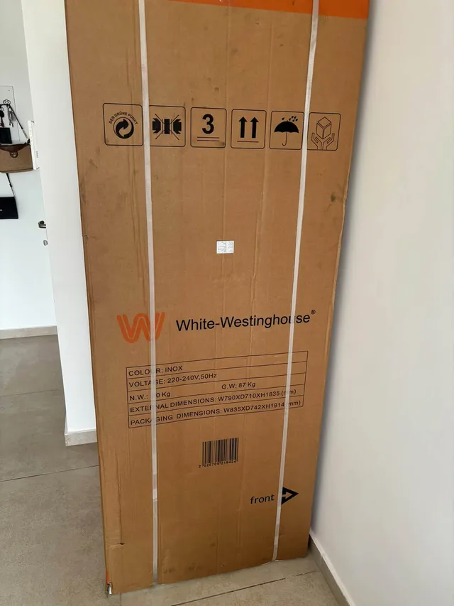 מקרר White Westinghouse אינוורטר חדש באריזה